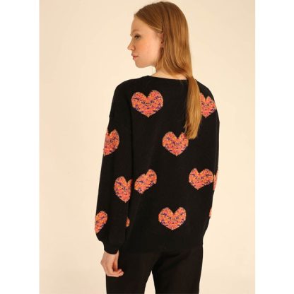 SWEATER 3D HEARTS BY PEPALOVES
